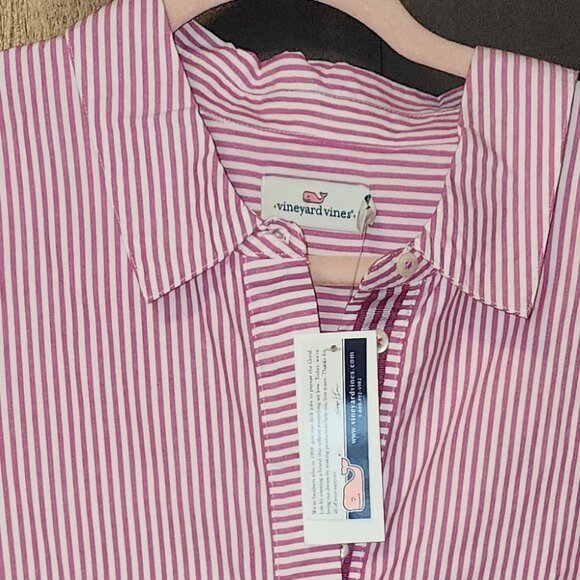 Women's Striped Dress - Picture 4 of 7